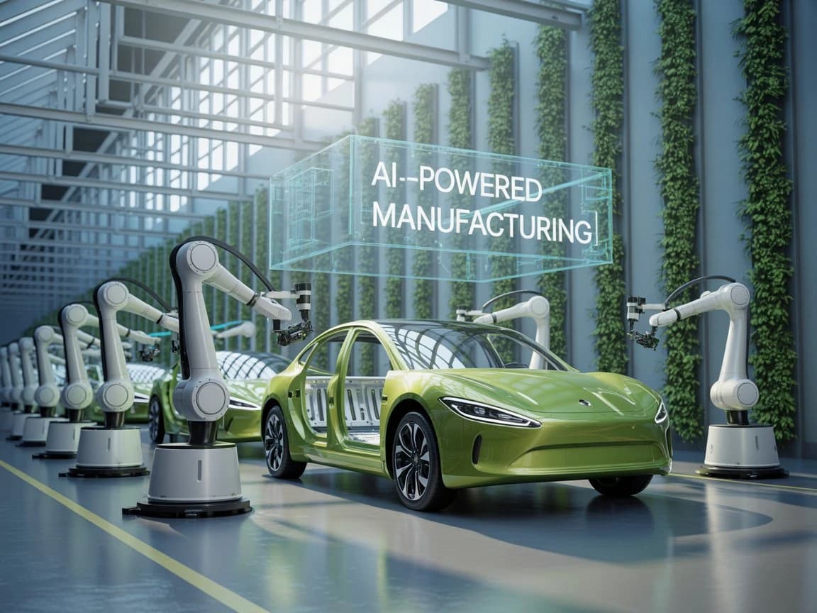 Una visión para un futuro de fabricación sostenible con IA